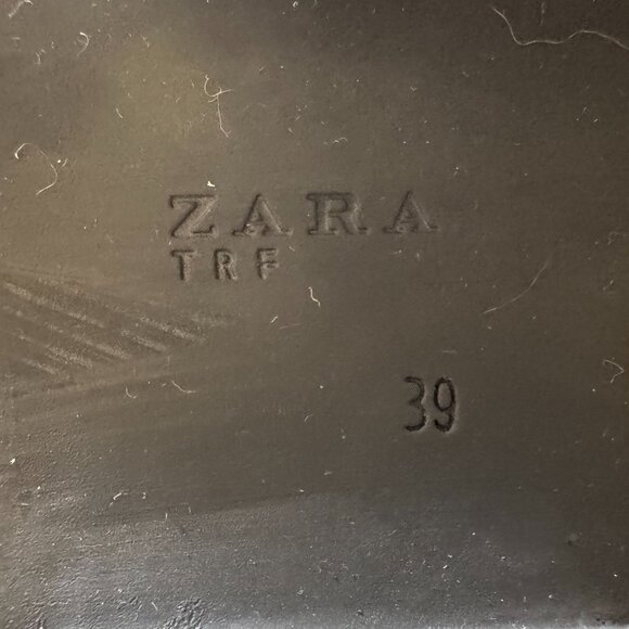 Zara Gray Felted Flannel Blucher Platform Track Sole 90s Academia Oxford Shoes - Picture 17 of 17